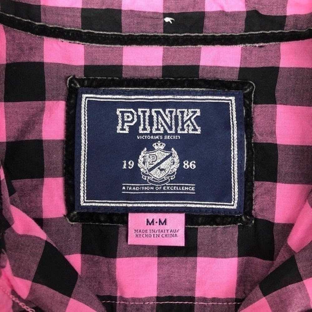 PINK Victoria’s Secret Plaid Shirt - image 4
