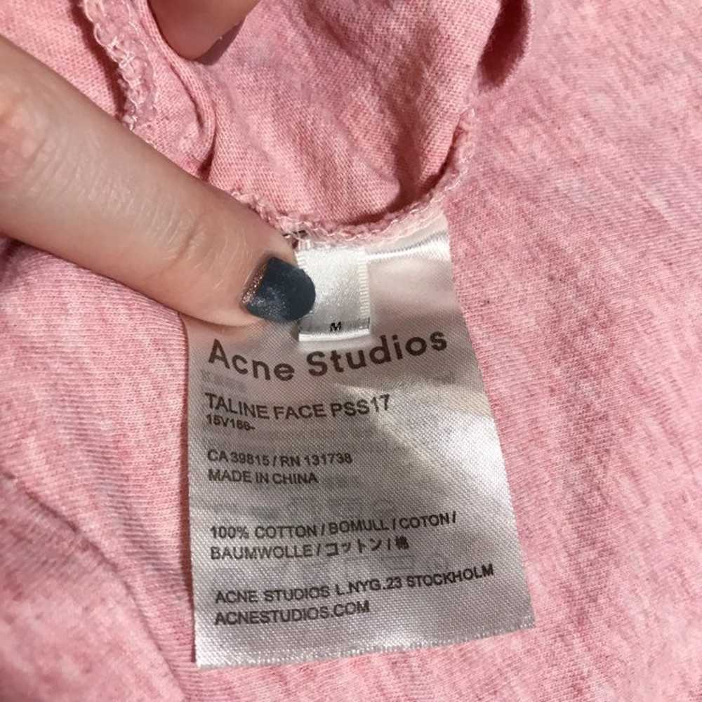 acne studios Pink T-Shirt - image 4