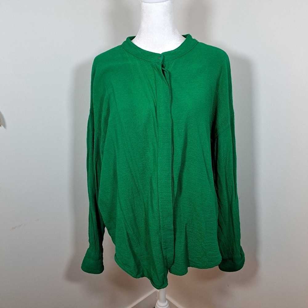 Xirena Women's Presley Long Sleeve Bright Green S… - image 3