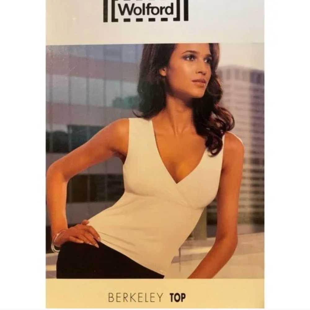 Wolford Womens Berkeley Blue Top Size M - image 4