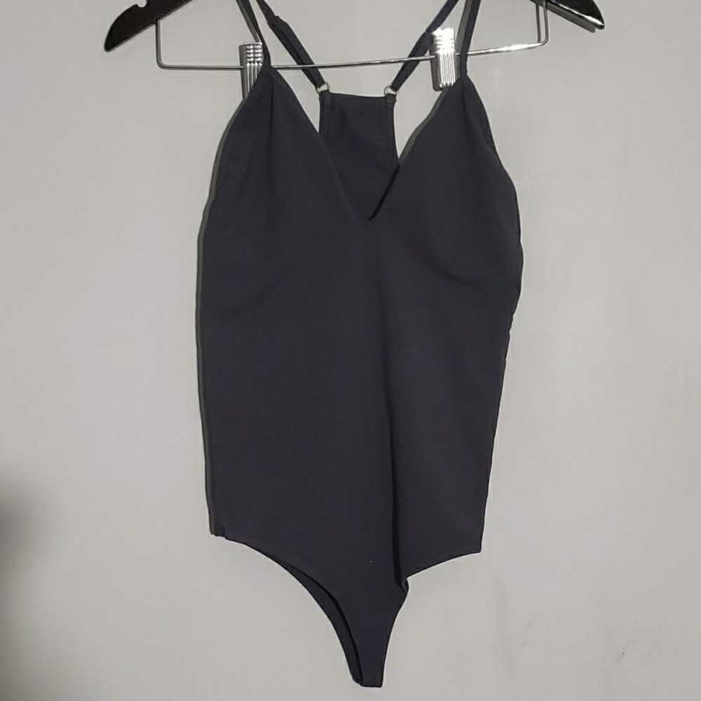 Frank & Eileen TeeLab Dark Gray Bodysuit (M) - image 7