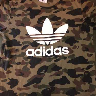 Adidas bape shirt - image 1