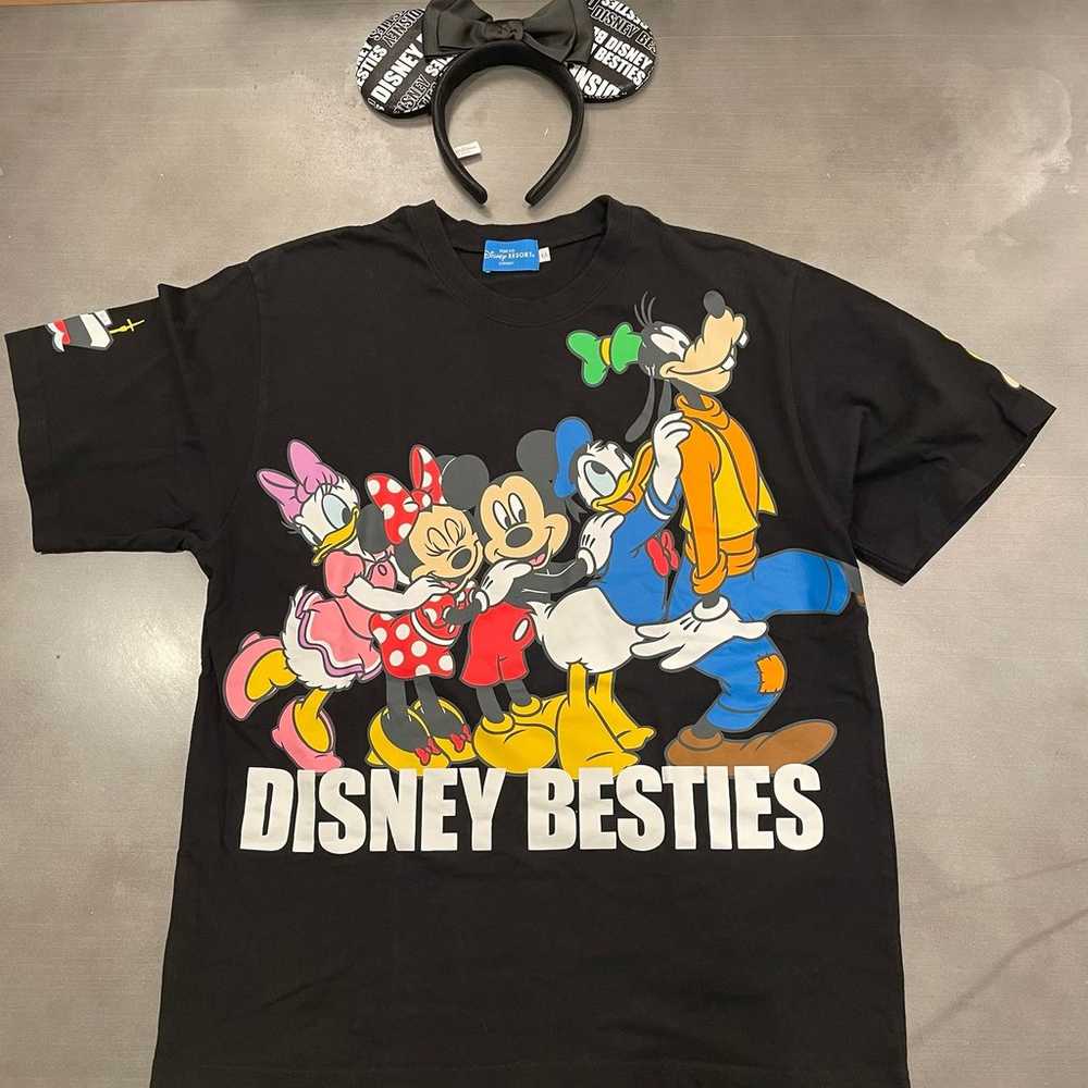 Disney Besties Shirt & Matching Ears - image 1