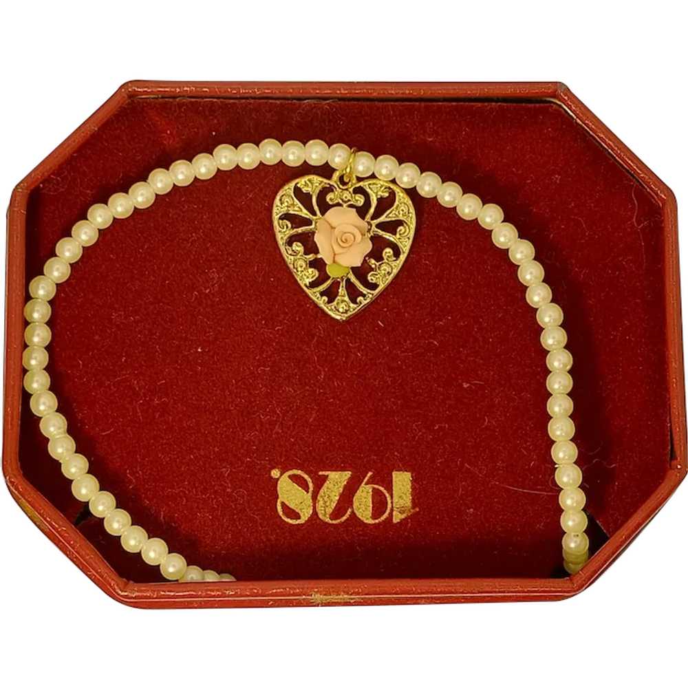 1928 Brand, superb and unique girl's necklace new… - image 1