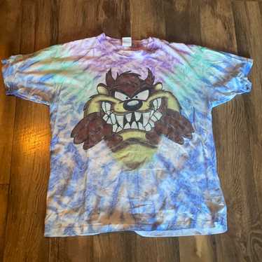 Vintage single stitch Looney Tunes Taz Tshirt lar… - image 1