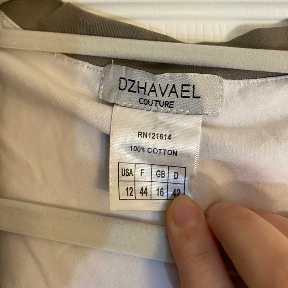 dzhavael couture women shirt top size 12 - image 7