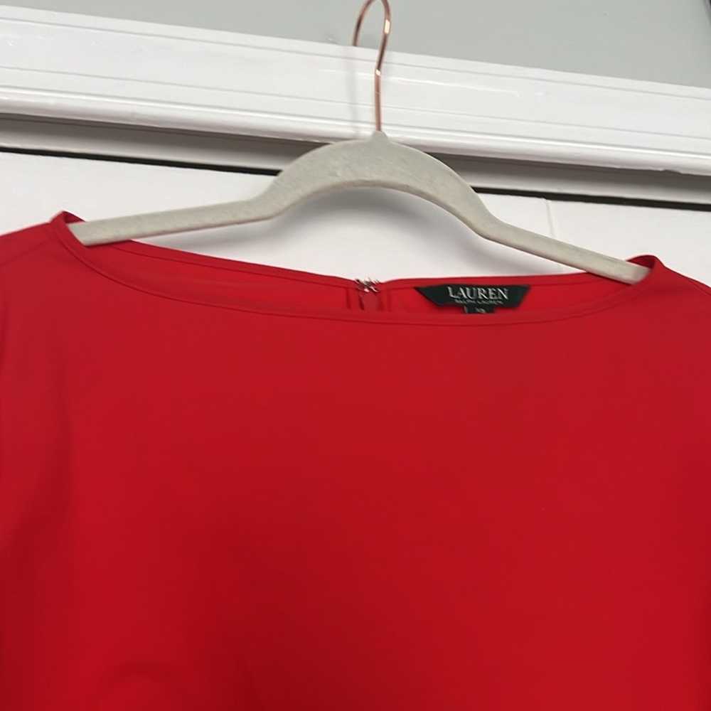 Lauren Ralph Lauren Boatneck Bell Sleeve Blouse - image 3