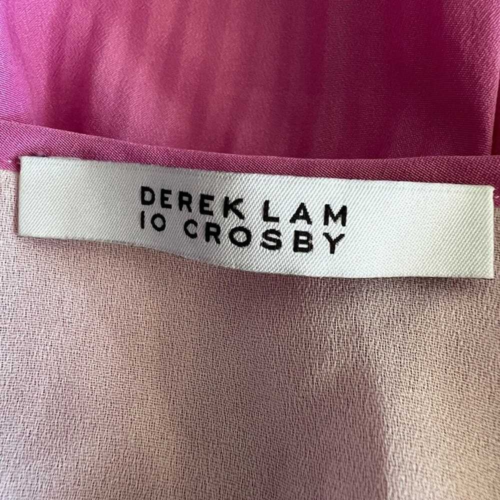 Derek Lam 10 Crosby Bell Sleeve Pleated Cropped C… - image 2