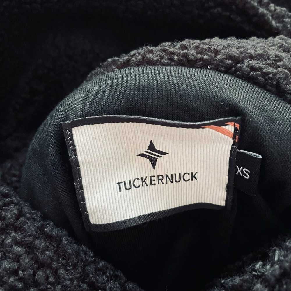 Tuckernuck Rollins Funnel Neck Pullover Black Ted… - image 8
