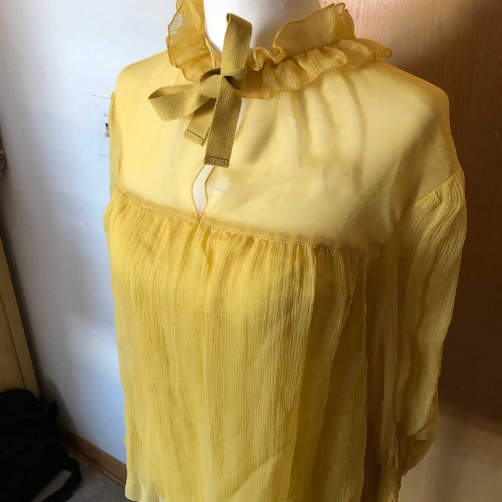 $375 RETAIL VALUE See By Chloe - Olive Wood Silk … - image 3