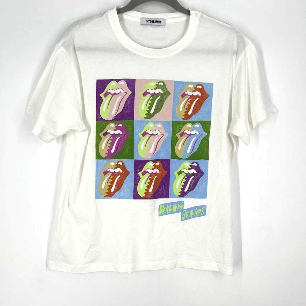 Daydreamer Rolling Stones 9 Licks Boyfriend Tee W… - image 6