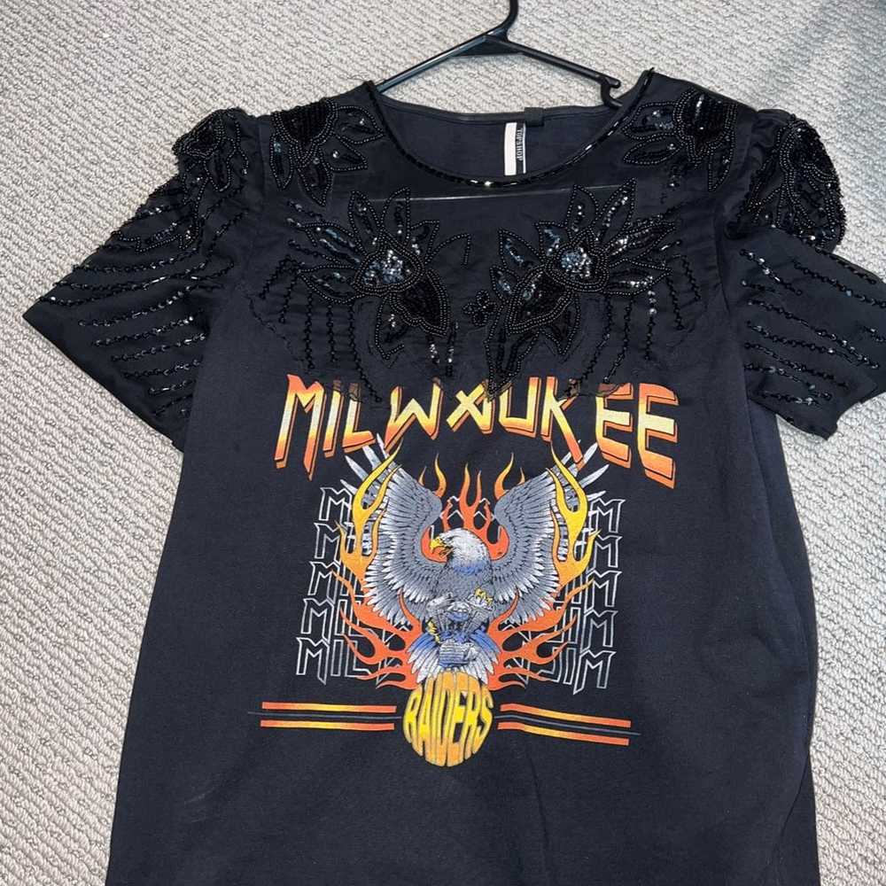 Embellished vintage tee - image 1