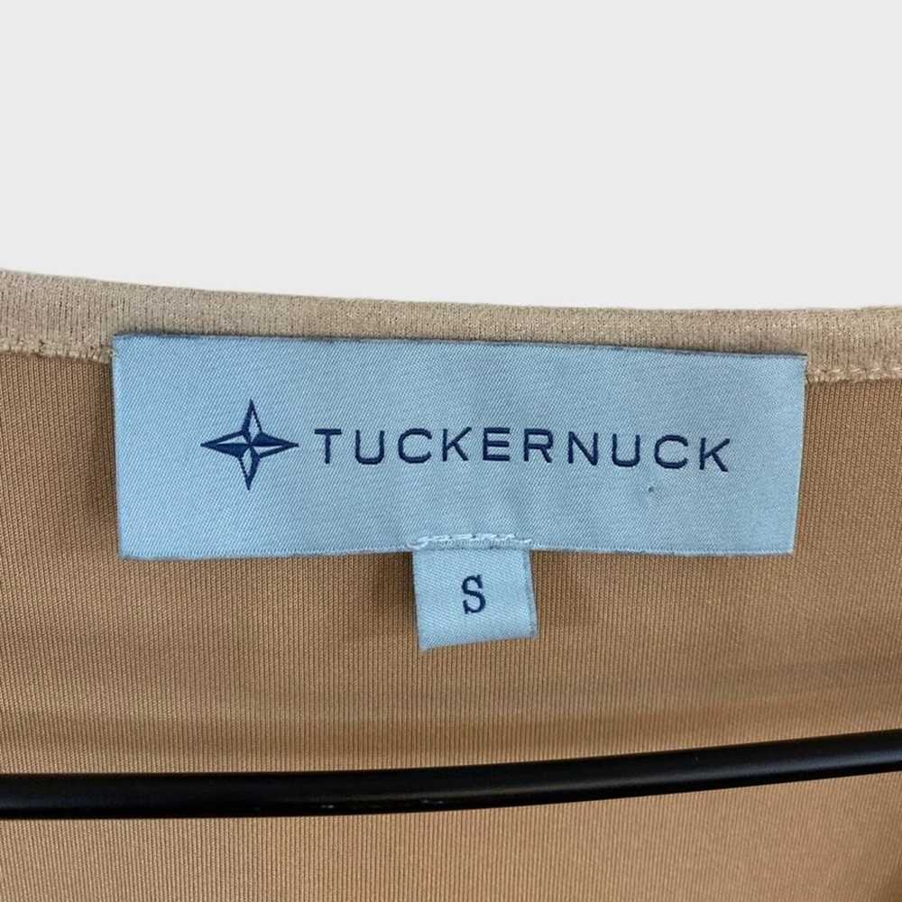 Tuckernuck Tan Faux Suede Easton Swing Blouse Sma… - image 6