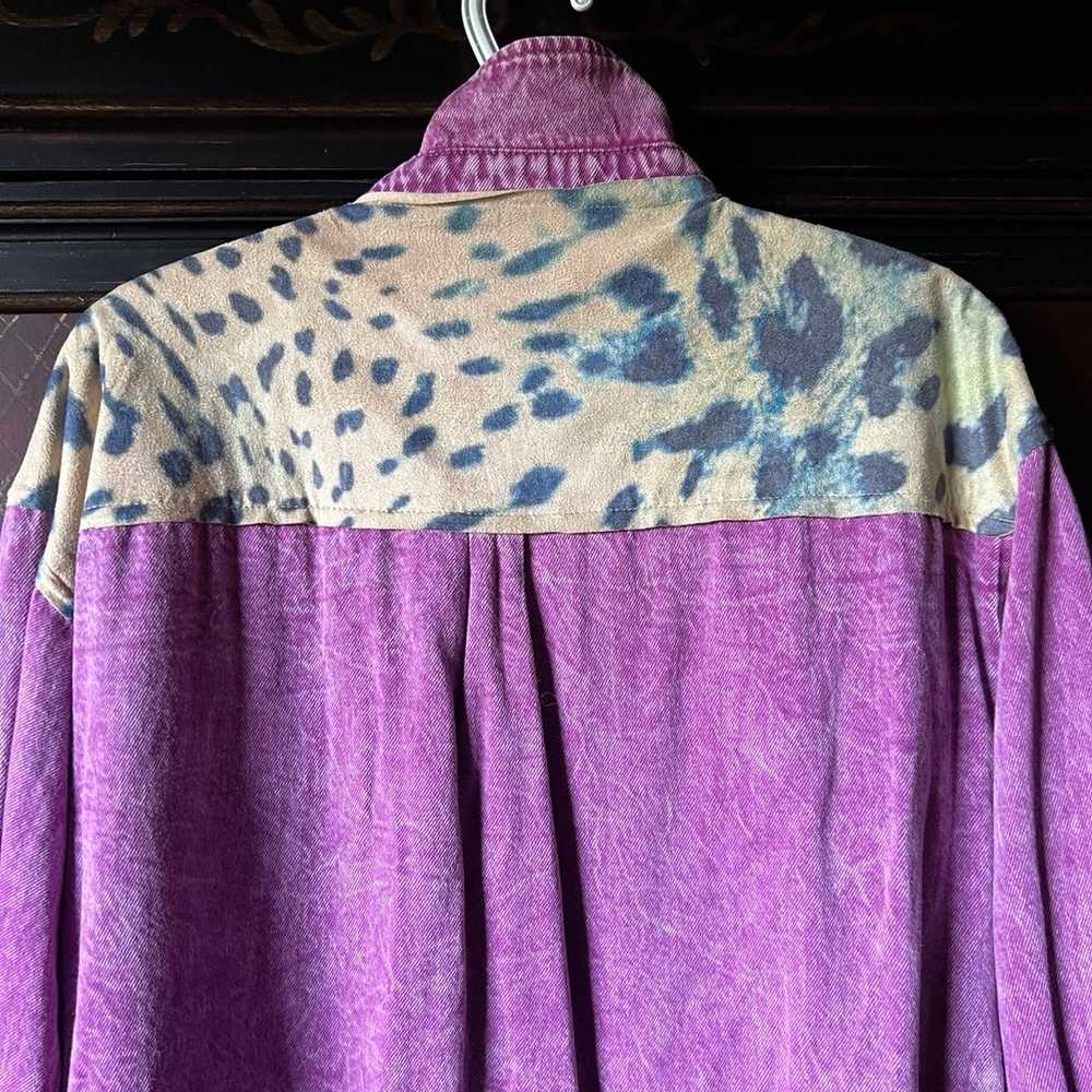 The Nu Vintage Fab Fuchsia Button Up Top - image 7