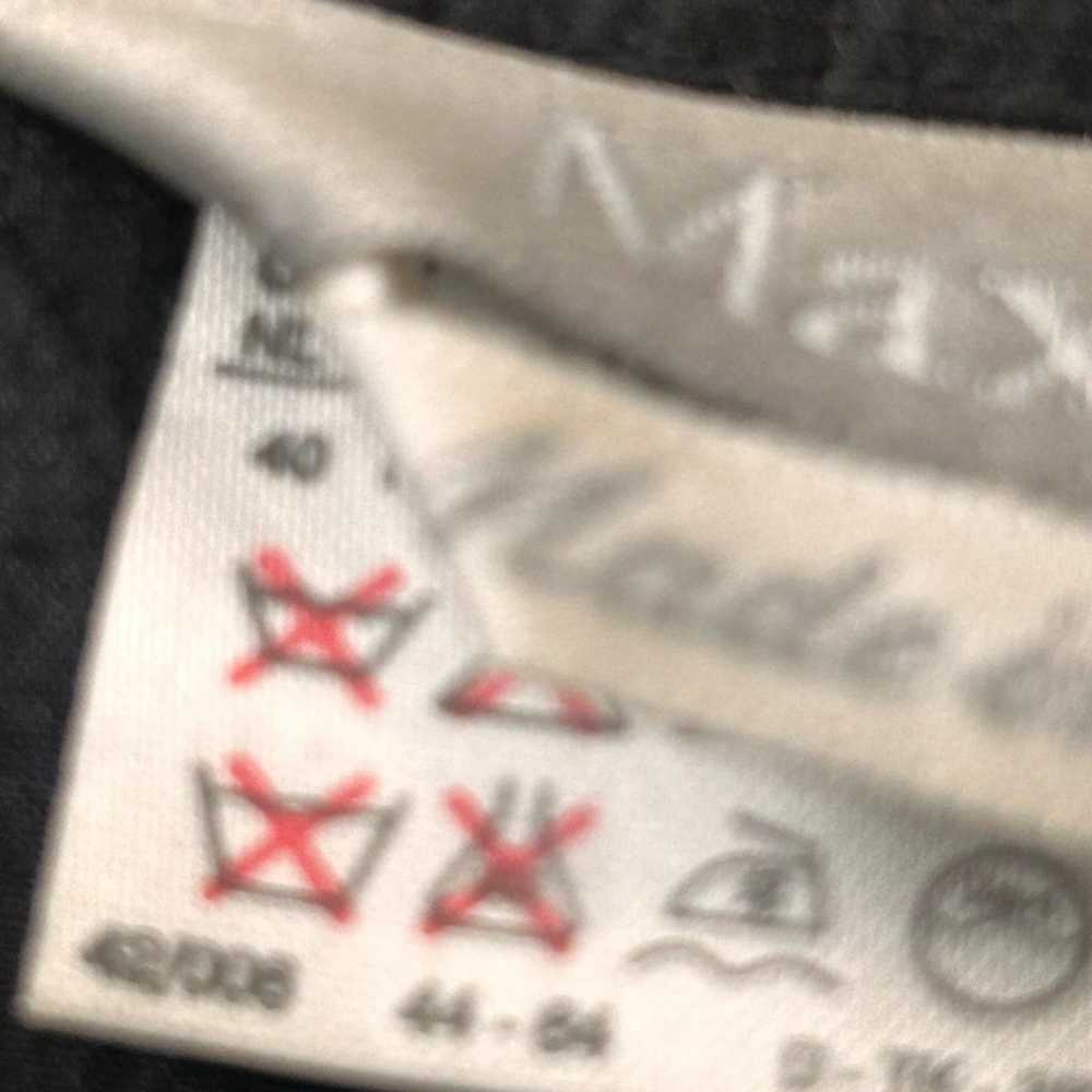 MaxMara Silk Blend Shirt Jacket Nubby Raw Texture… - image 9
