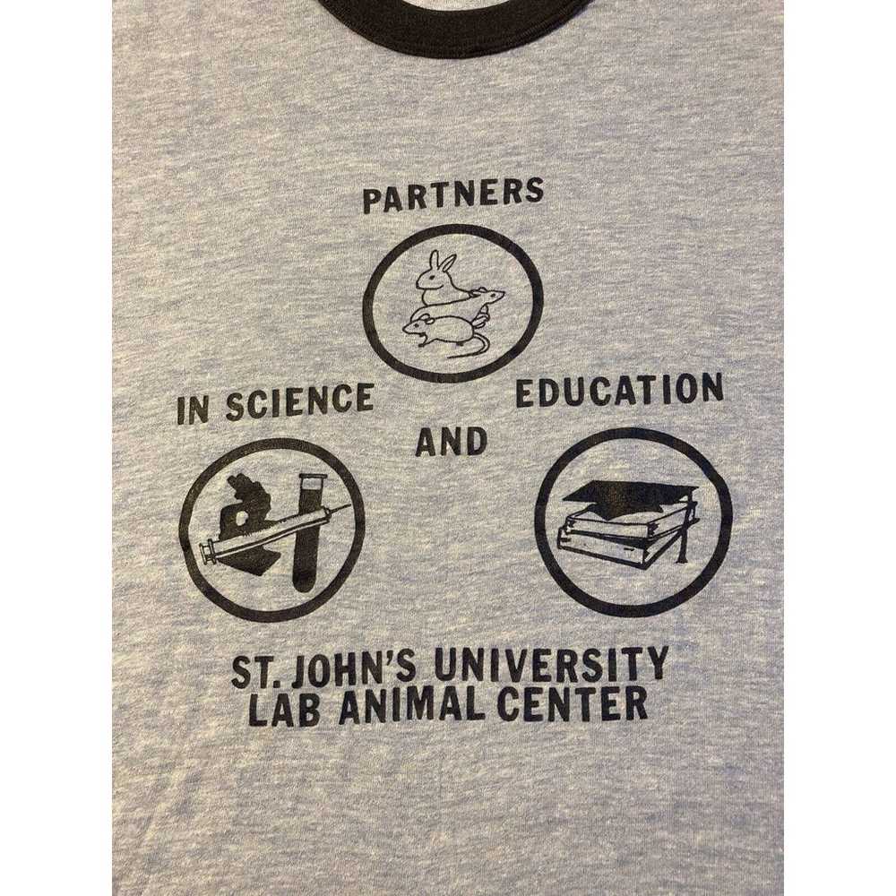 Vintage 80’s St. John’s University Lab Animal Cen… - image 2