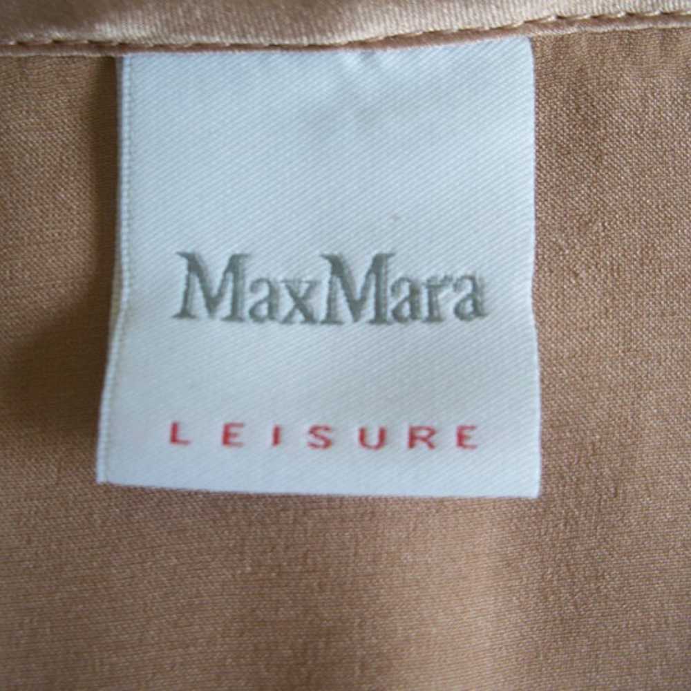 MaxMara Light Tan Blouse - image 3