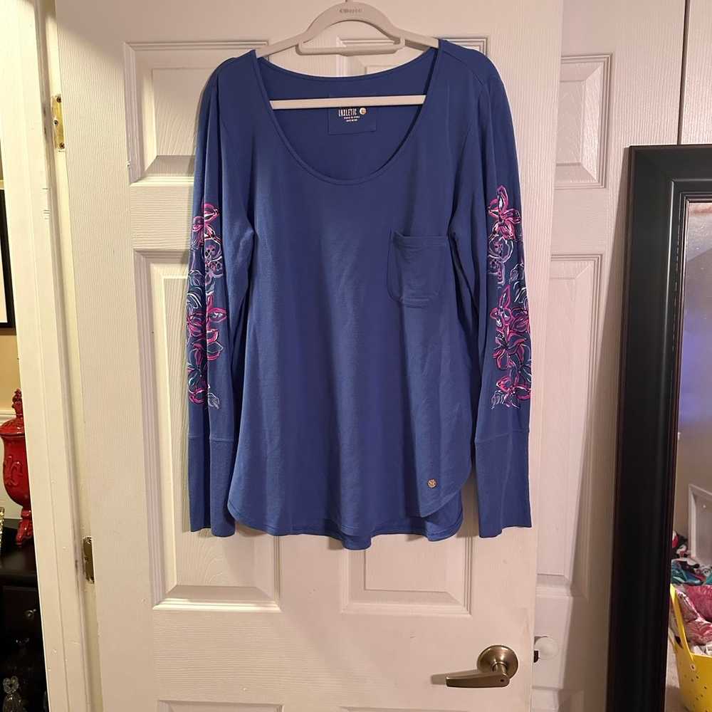 Lilly Pulitzer Luxletic Lounge Top - image 1