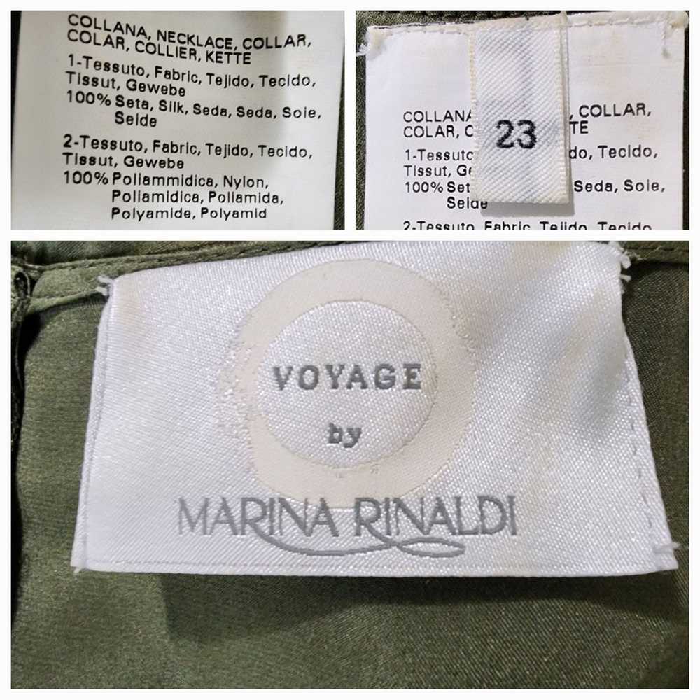 Voyage by Marina Rinaldi Silk Blouse w/ Removable… - image 5