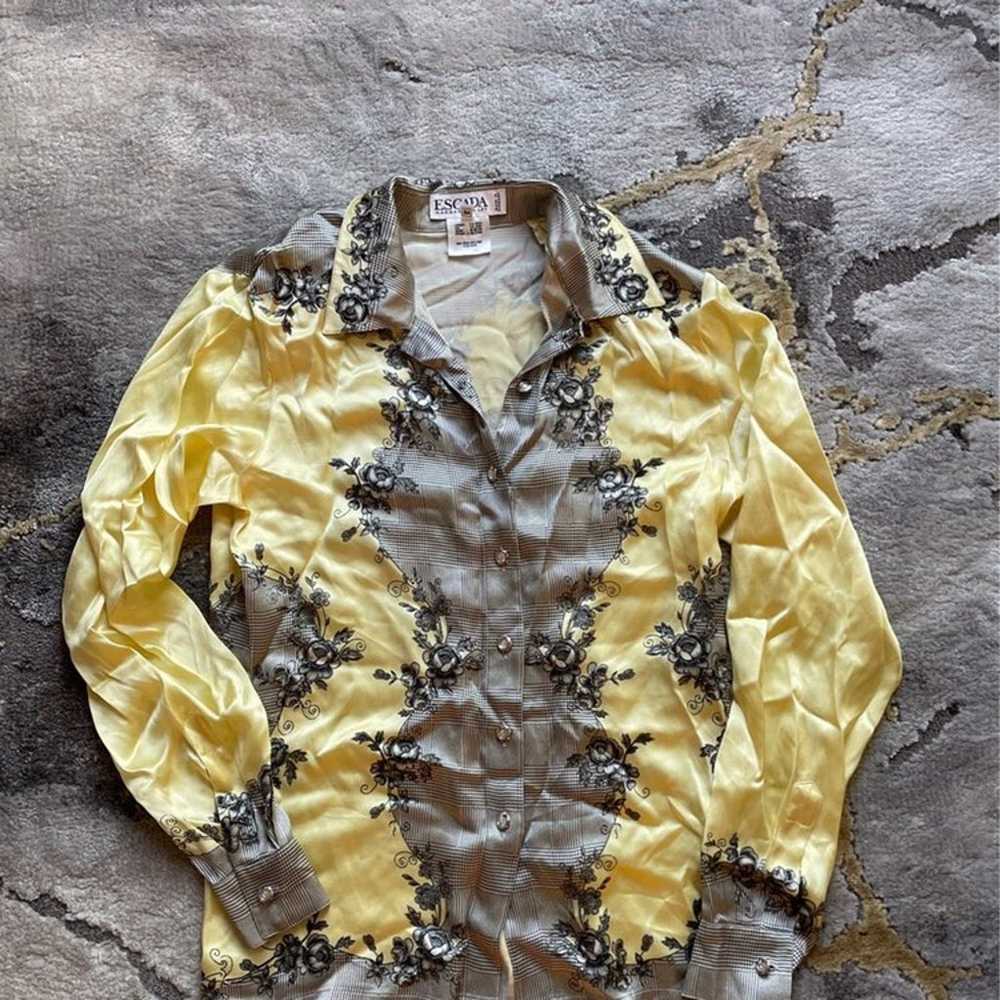 Escada margaretha ley silky blouse - image 1
