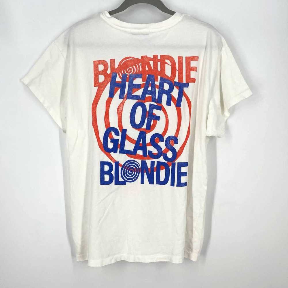 Daydreamer Blondie Heart Of Glass Tee Shirt White… - image 3