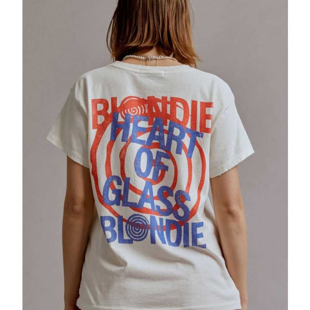 Daydreamer Blondie Heart Of Glass Tee Shirt White… - image 4
