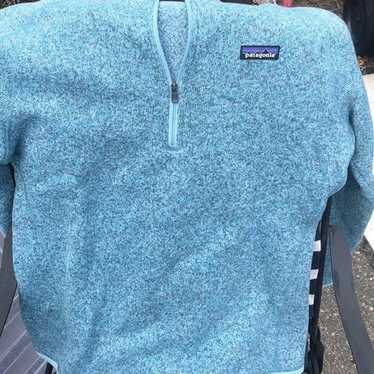 NEVER WORN PATAGONIA BLUE QUARTERZIP NOR - image 1