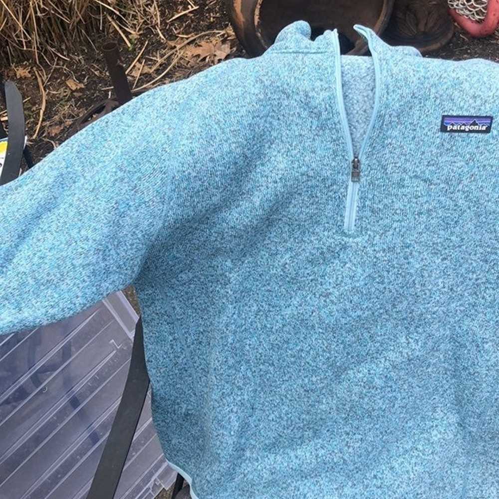 NEVER WORN PATAGONIA BLUE QUARTERZIP NOR - image 2