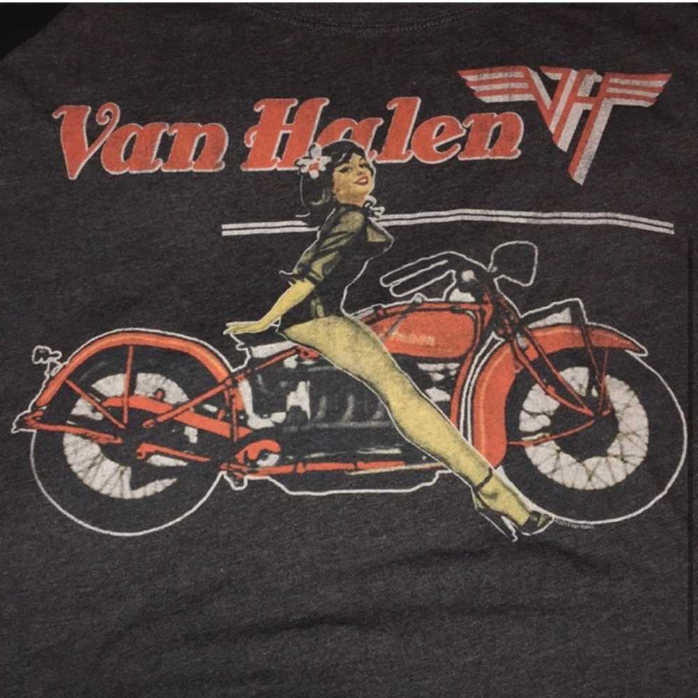 Rare vintage Torrid retro Van Halen top 2x - image 2