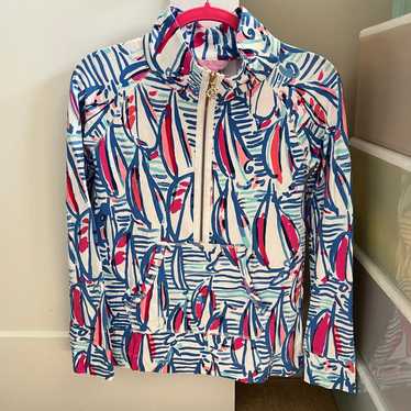 Lilly Pulitzer Red Right Return Popover