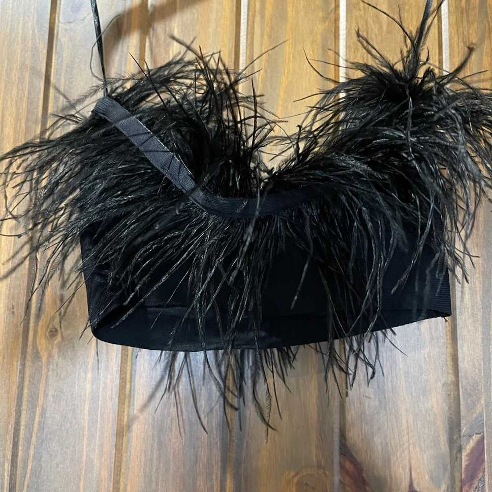 NWOT Staud feather tube top - image 3
