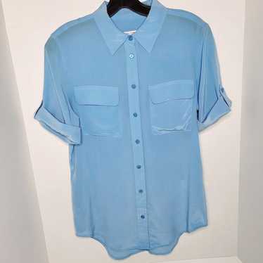 Equipment Femme 100% Silk button down blouse - image 1