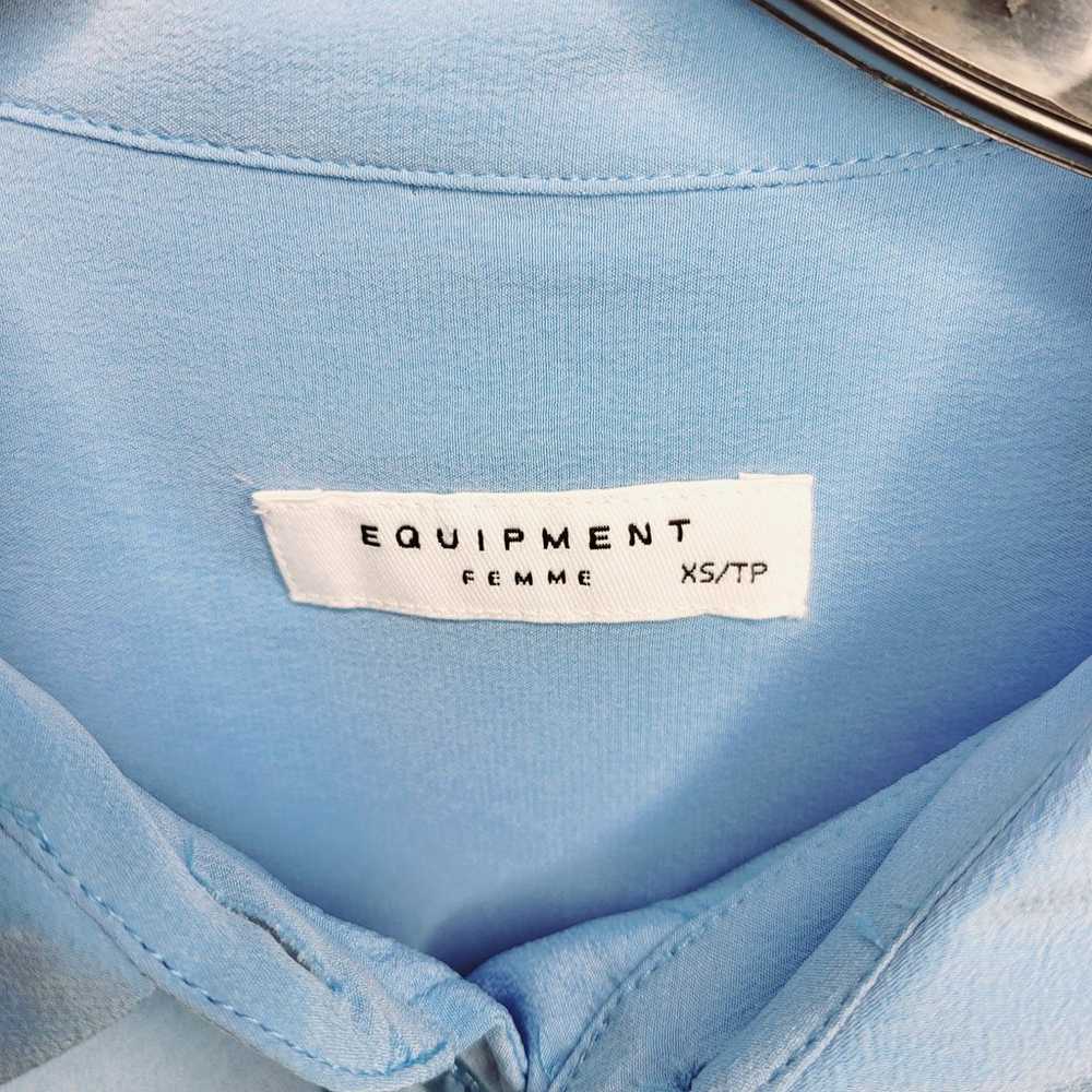Equipment Femme 100% Silk button down blouse - image 4