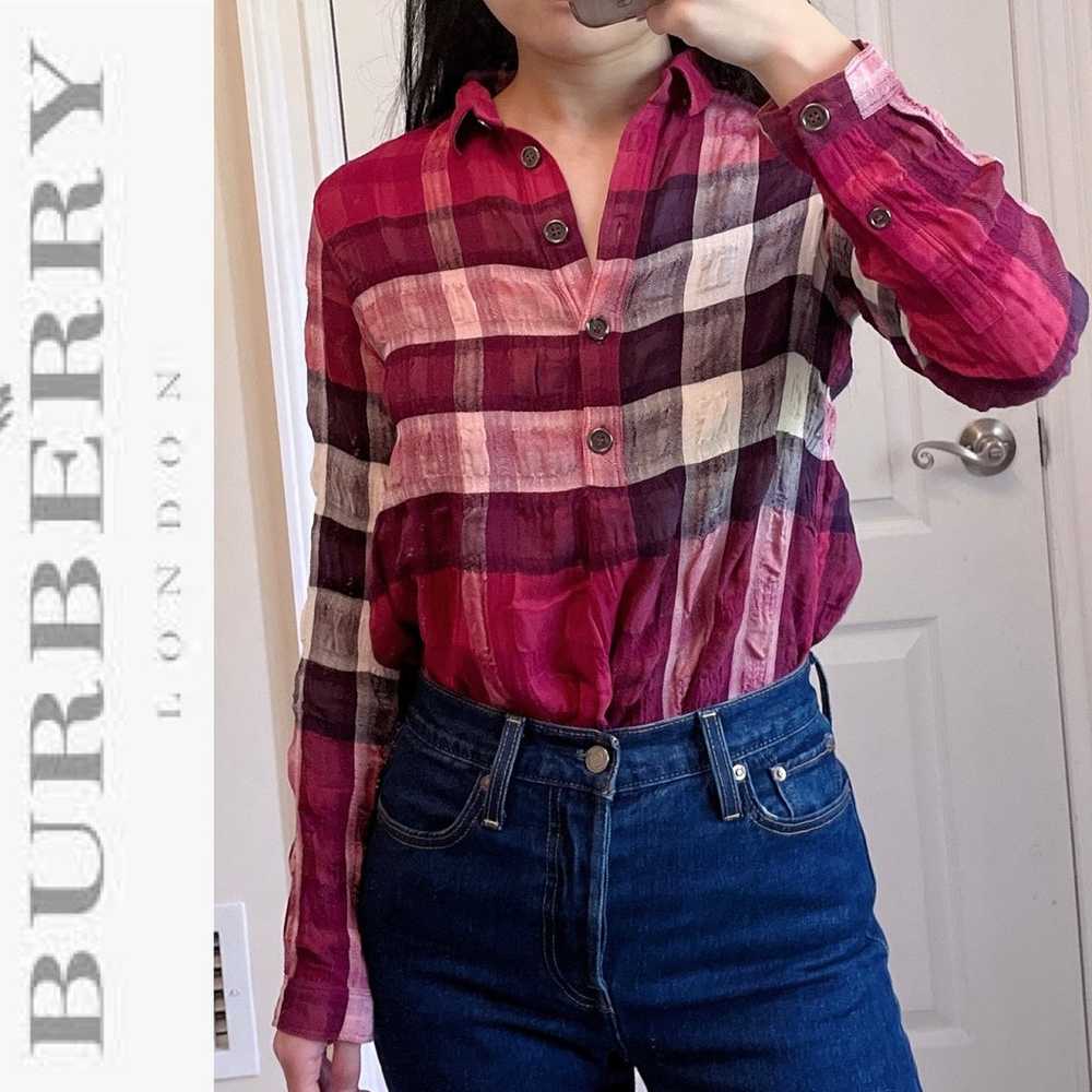 Burberry Brit Button Down Shirt - image 1