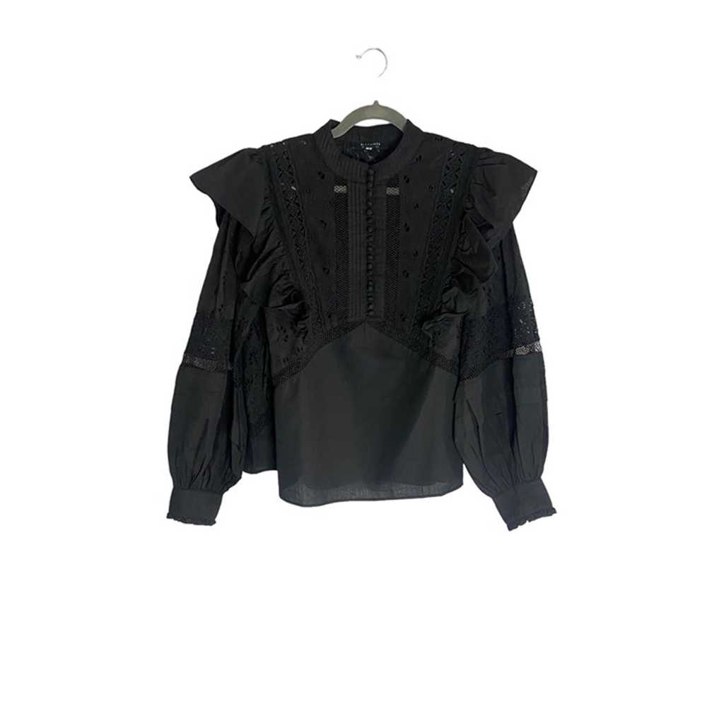 NWOT ALLSAINTS Aubrey Embroidered Frill Broderie … - image 10
