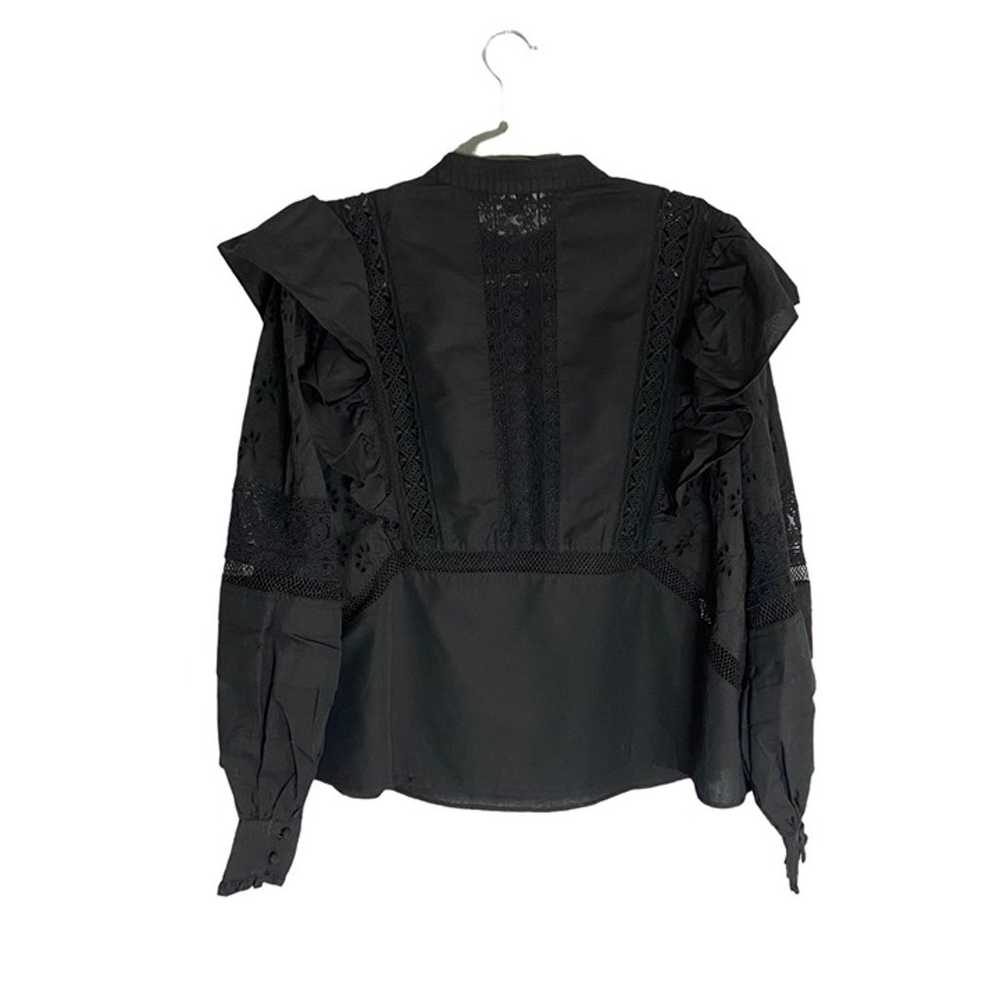 NWOT ALLSAINTS Aubrey Embroidered Frill Broderie … - image 4