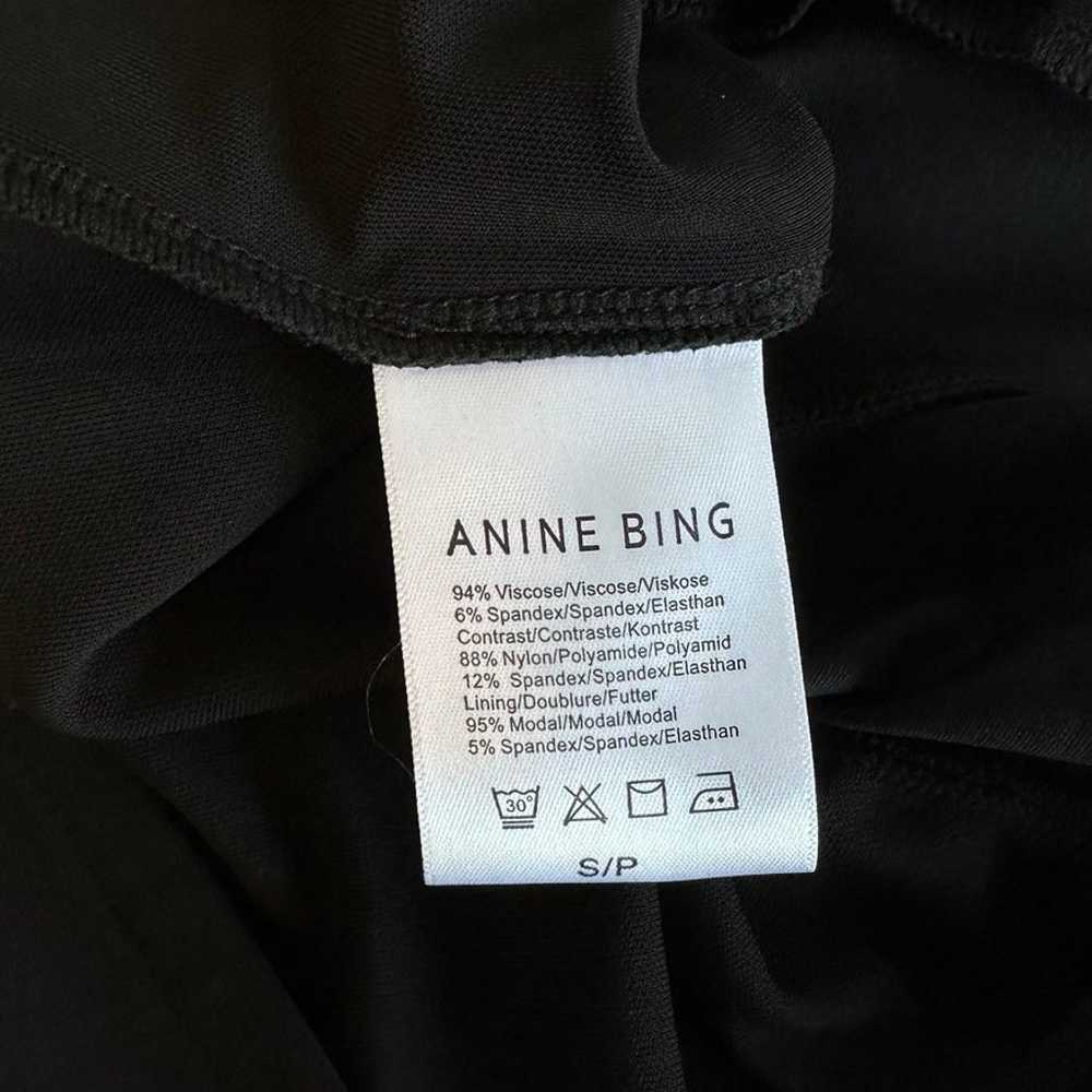 Anine Bing open back long sleeve bodysuit - image 3