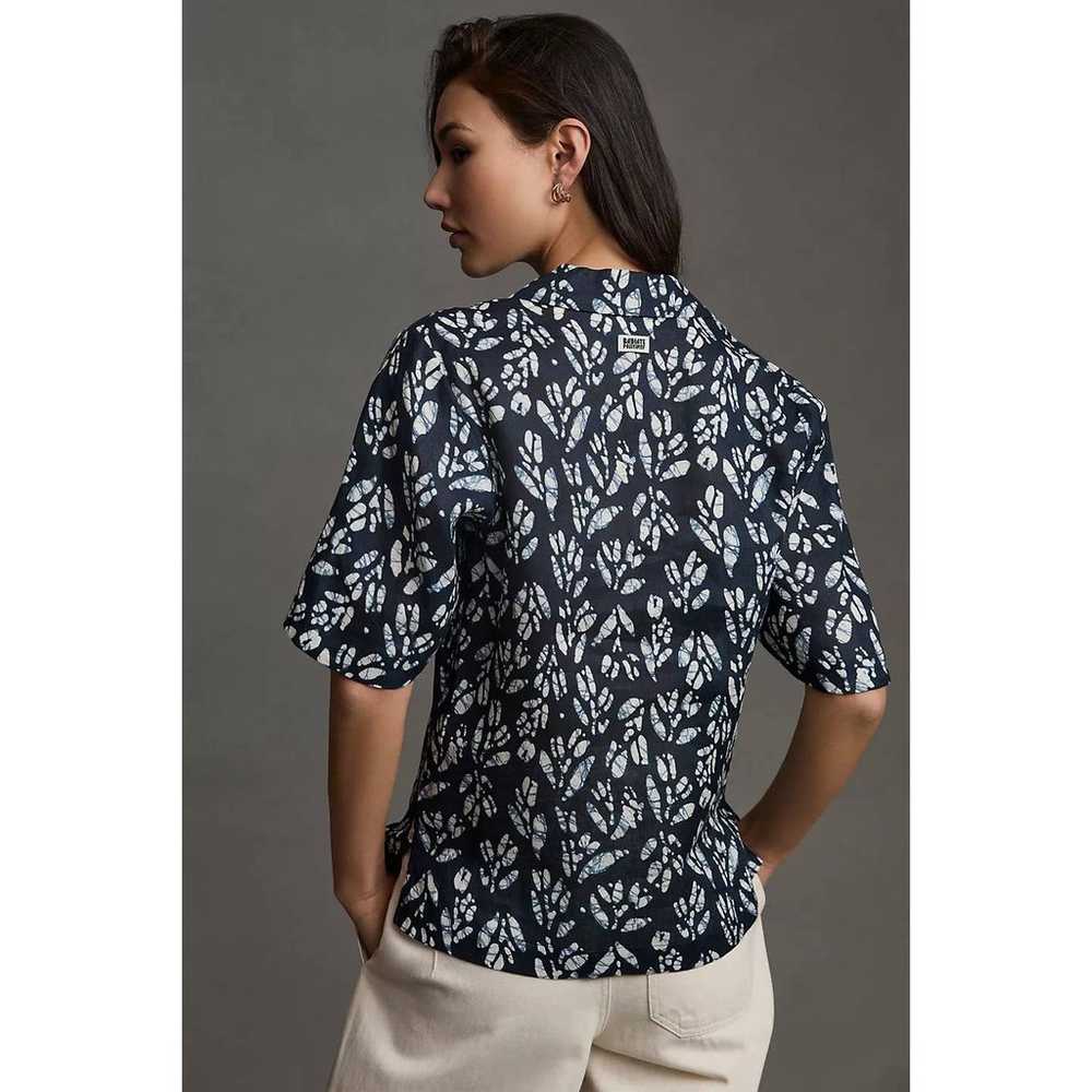 New ANTHROPOLOGIE Scotch & Soda Linen Buttondown … - image 5