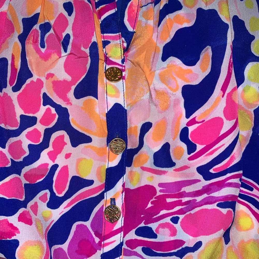 Lilly Pulitzer Silk Shirt - image 4