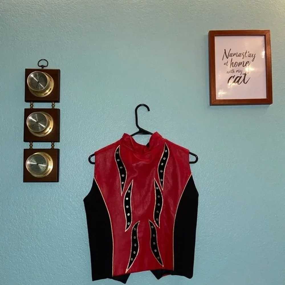 CUSTOM MADE Western Show Vest - image 2