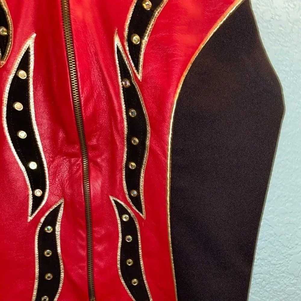 CUSTOM MADE Western Show Vest - image 3