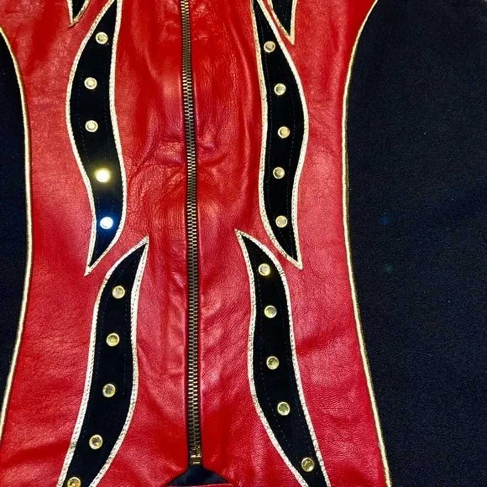 CUSTOM MADE Western Show Vest - image 4