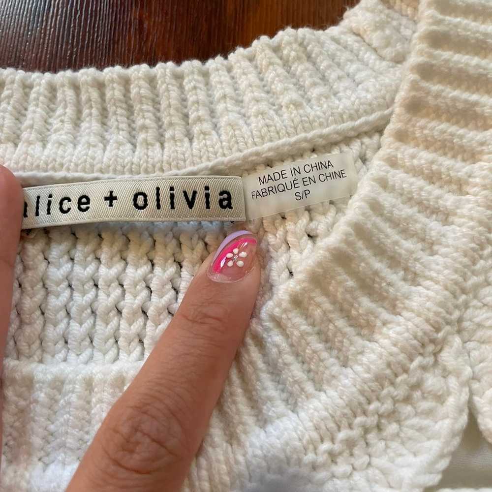 alice and olivia sweater vest - image 2