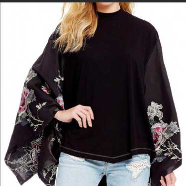 Top embroidery free people - image 1