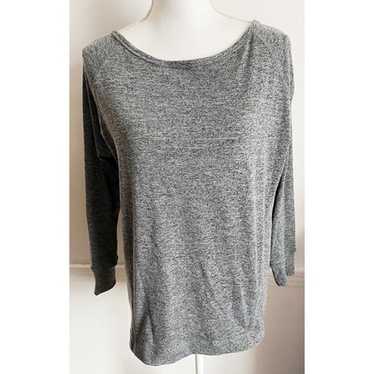 Club Monaco • Drapey Back Grey Blouse - image 1