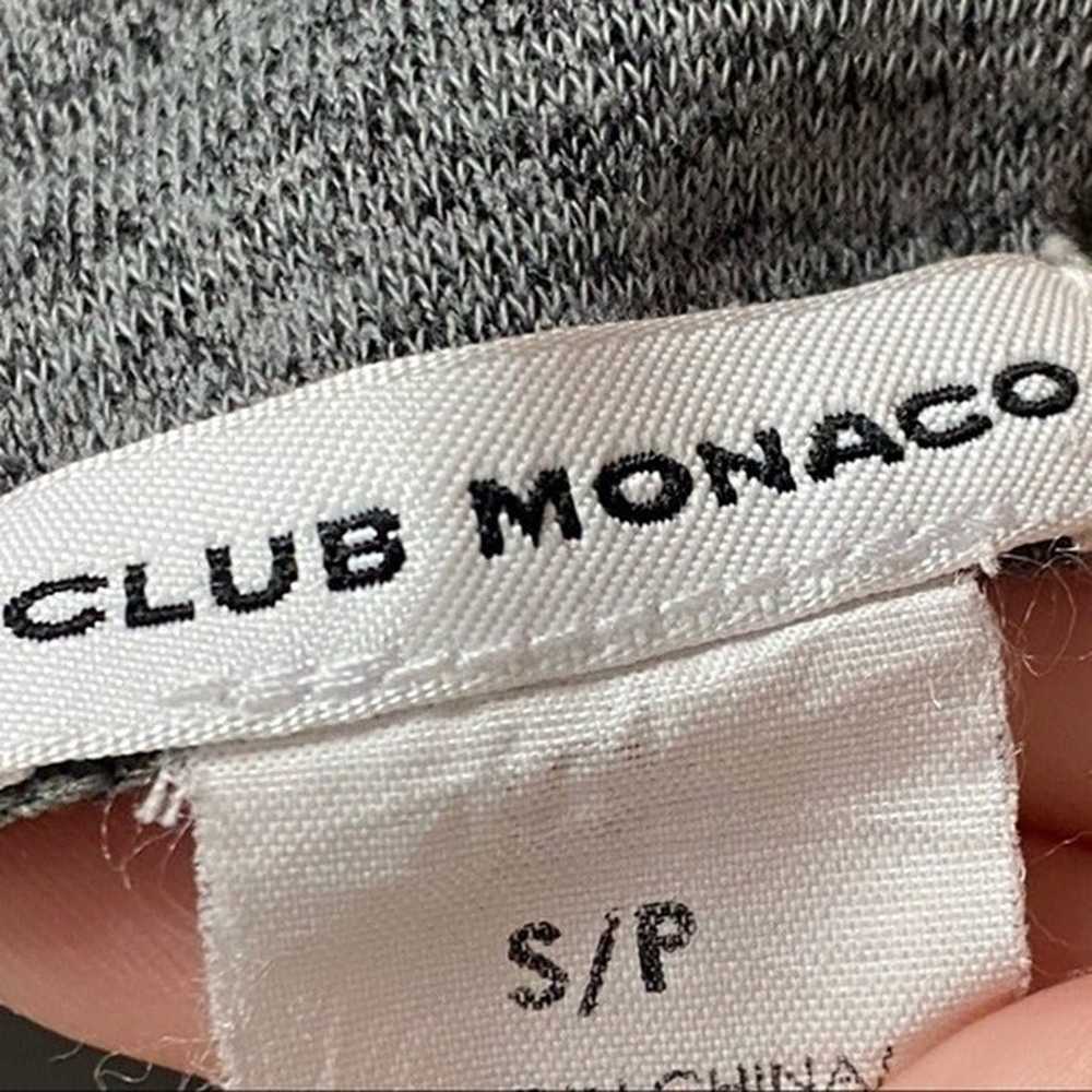 Club Monaco • Drapey Back Grey Blouse - image 4