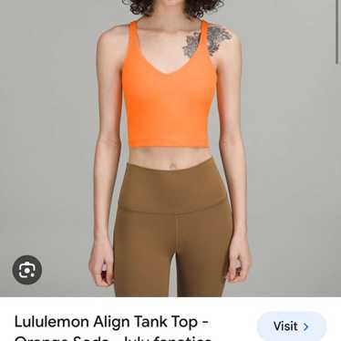 2 Lululemon align tanks