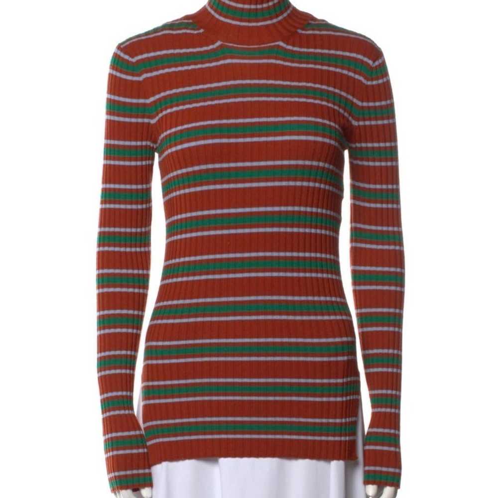 Merino wool striped sweater - image 2