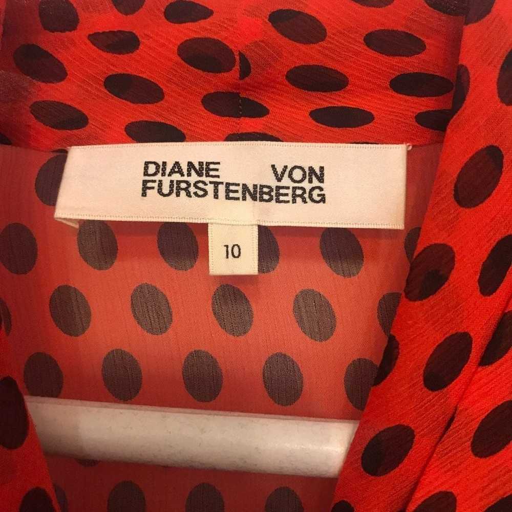 diane von furstenberg blouse - image 4