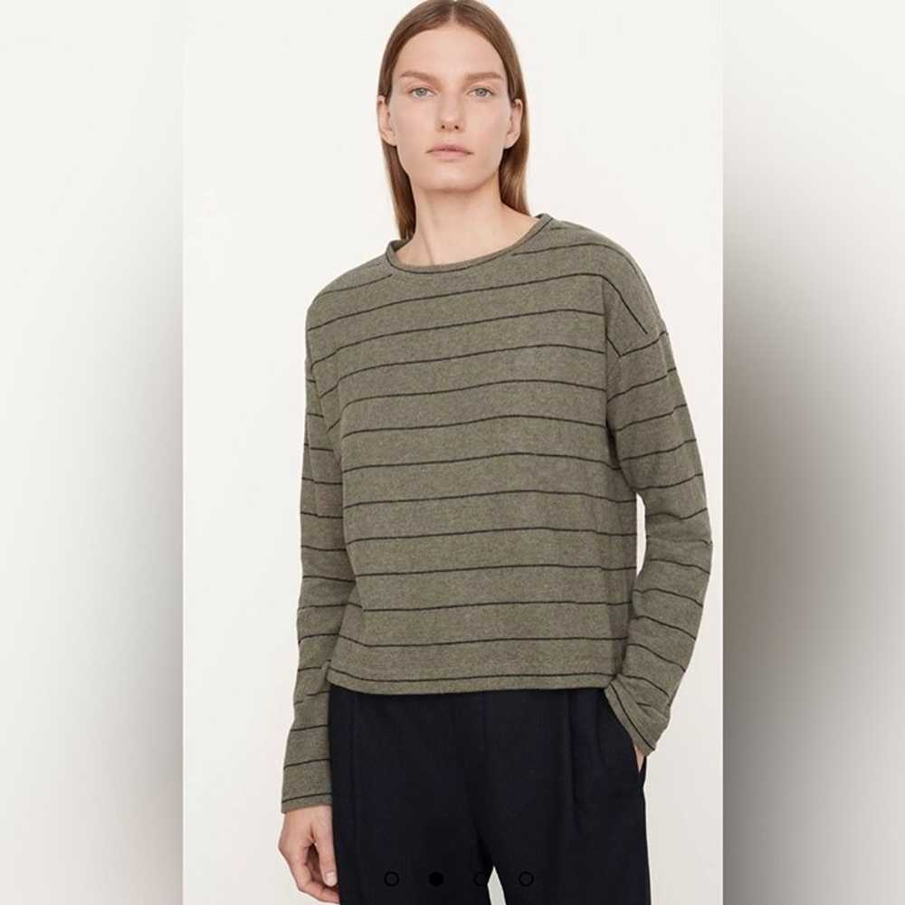 Vince Cozy Relaxed Stripe Long Sleeve T-Shirt - M - image 4